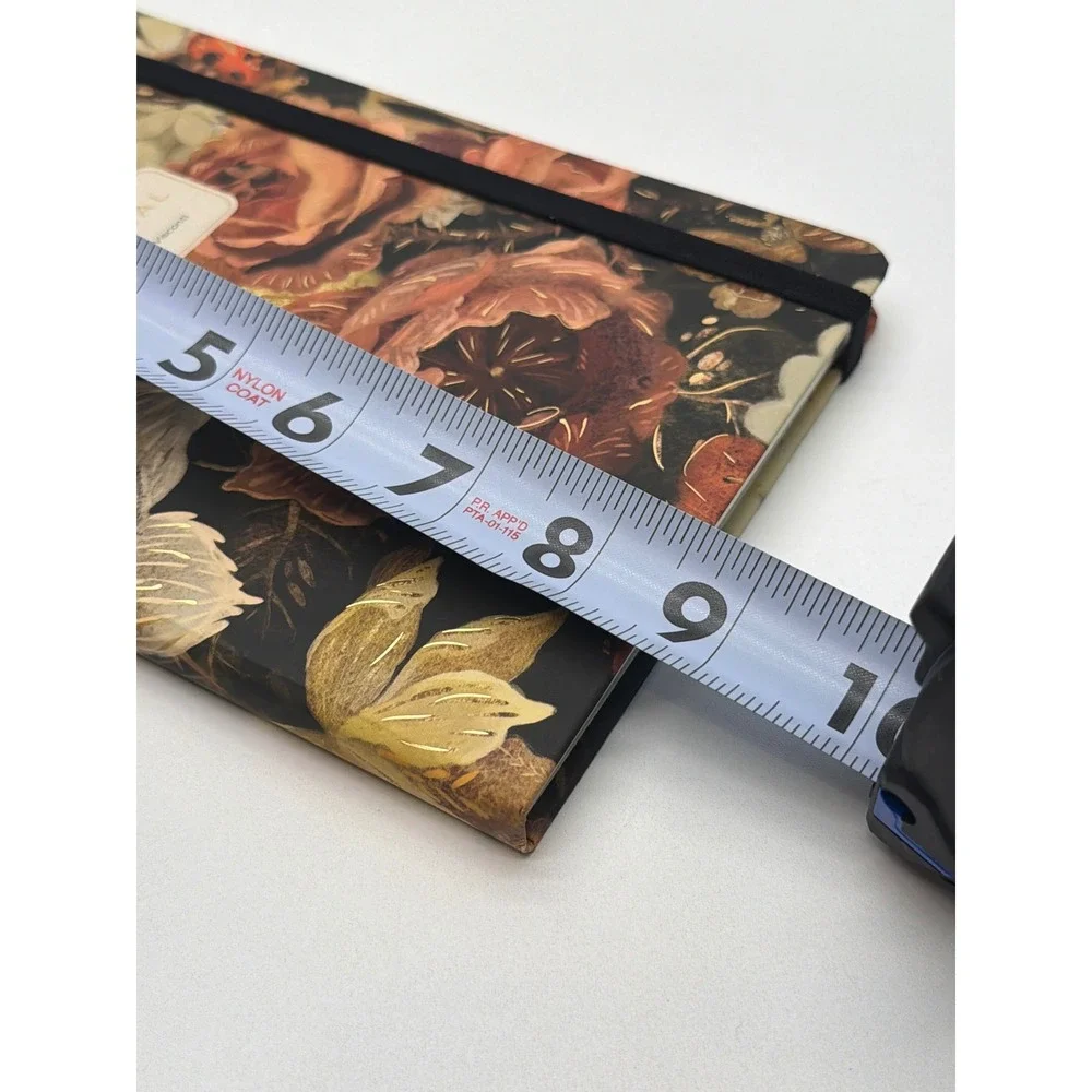 BV by Bruno Visconti Floral Butterfly Hardcover Lined Journal 3-479/04 Gold Foil